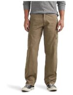 Wrangler Authentics Mens Twill Relaxed Fit Cargo Pant