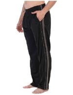 Mens Athletic Track Pants with Zip Bottom