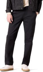 Mens Straight-Fit Casual Stretch Chino Pant