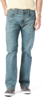 Levi Strauss Signature Gold Men's Relaxed Fit Flex Jean Pants