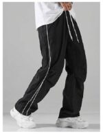 Men's Parachute Sweatpants Y2k Baggy Track Pants - Image 3