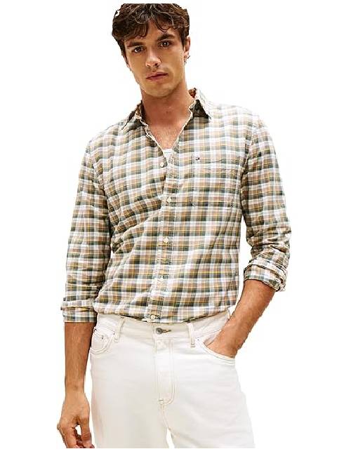 12 Tommy Hilfiger Mens Long Sleeve Shirts - Image 1