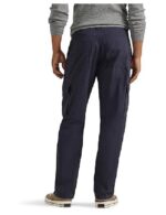 Wrangler Authentics Mens Twill Relaxed Fit Cargo Pant - Image 3