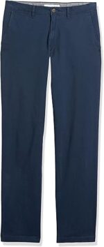Mens Straight-Fit Casual Stretch Chino Pant - Image 5
