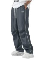 Men's Parachute Sweatpants Y2k Baggy Track Pants