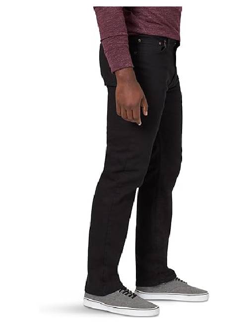 17 Wrangler Authentics Men's Classic 5-Pocket Regular Fit Flex Jeans - Image 1