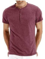 Mens Short Sleeve T-Shirt Cotton Casual Shirt