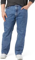 Levi Strauss Signature Gold Men's Relaxed Fit Flex Jean Pants