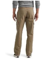Wrangler Authentics Mens Twill Relaxed Fit Cargo Pant - Image 2