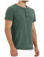 Mens Short Sleeve T-Shirt Cotton Casual Shirt - Image 2