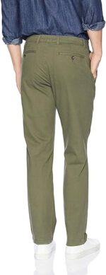 Mens Straight-Fit Casual Stretch Chino Pant - Image 3