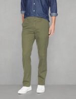 Mens Straight-Fit Casual Stretch Chino Pant - Image 2