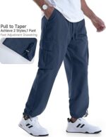 Mens Casual Cargo Pants Relaxed Fit