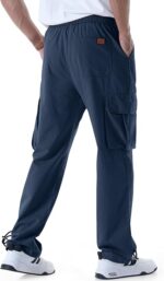 Mens Casual Cargo Pants Relaxed Fit - Image 4