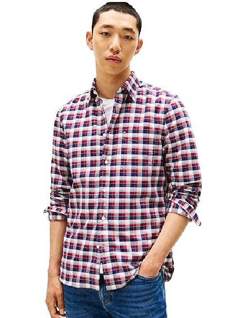 24 Tommy Hilfiger Mens Long Sleeve Shirts - Image 1