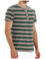 Mens Short Sleeve T-Shirt Cotton Casual Shirt - Image 2