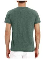Mens Short Sleeve T-Shirt Cotton Casual Shirt - Image 3