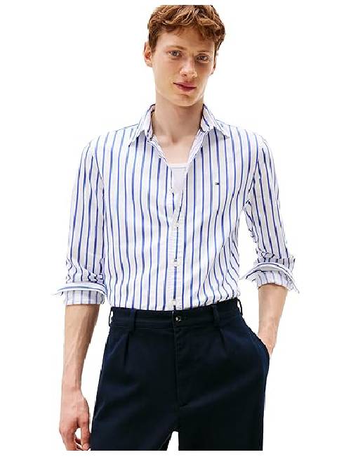 30 Tommy Hilfiger Mens Long Sleeve Shirts - Image 1