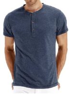 Mens Short Sleeve T-Shirt Cotton Casual Shirt