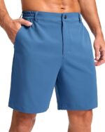 Men's Casual Shorts, Lightweight Golf Shorts with 3 Pockets. - Image 4