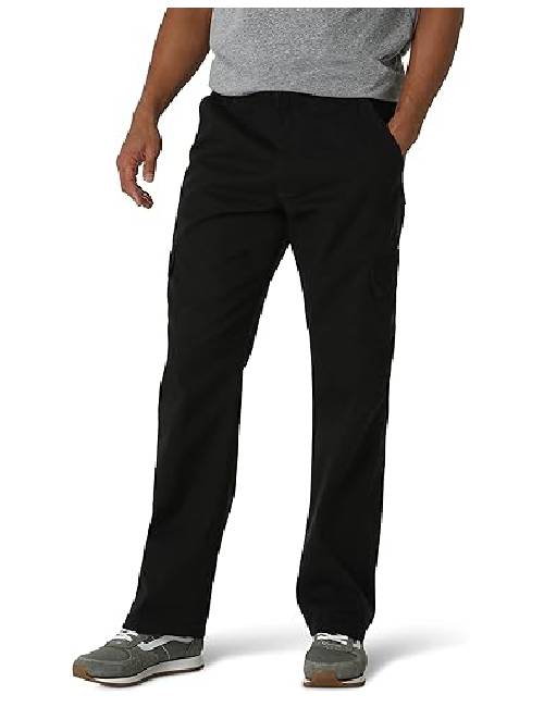 5 Wrangler Authentics Mens Twill Relaxed Fit Cargo Pant - Image 1