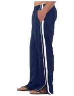 Mens Athletic Track Pants with Zip Bottom