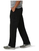 Wrangler Authentics Mens Twill Relaxed Fit Cargo Pant - Image 3