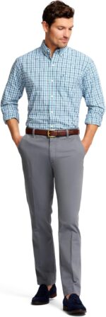 Men's Performance Stretch Straight Fit Chino Pant