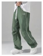 Men's Parachute Sweatpants Y2k Baggy Track Pants