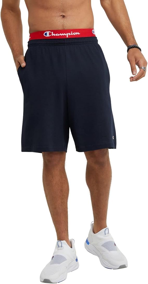 8 Champion Mens, Lounge Shorts, Standard Fit, Lightweight, - Image 1