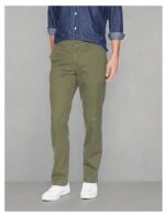 Mens Straight-Fit Casual Stretch Chino Pant - Image 2