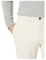 Mens Straight-Fit Casual Stretch Chino Pant - Image 3