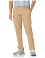 Mens Straight-Fit Casual Stretch Chino Pant