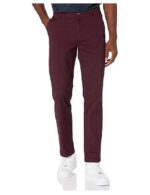 Mens Straight-Fit Casual Stretch Chino Pant - Image 2